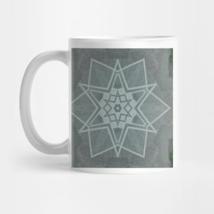 Reverse Graffitti Kaleidoscope Pattern (Seamless) 6 Mug